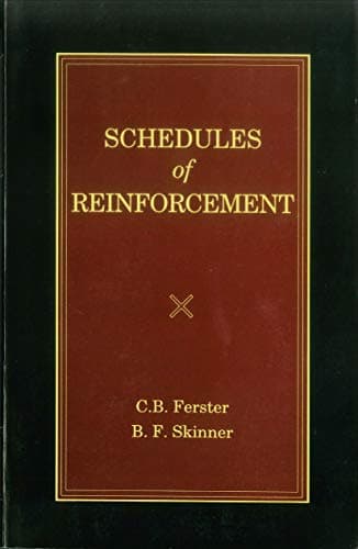 Schedules of Reinforcement cover