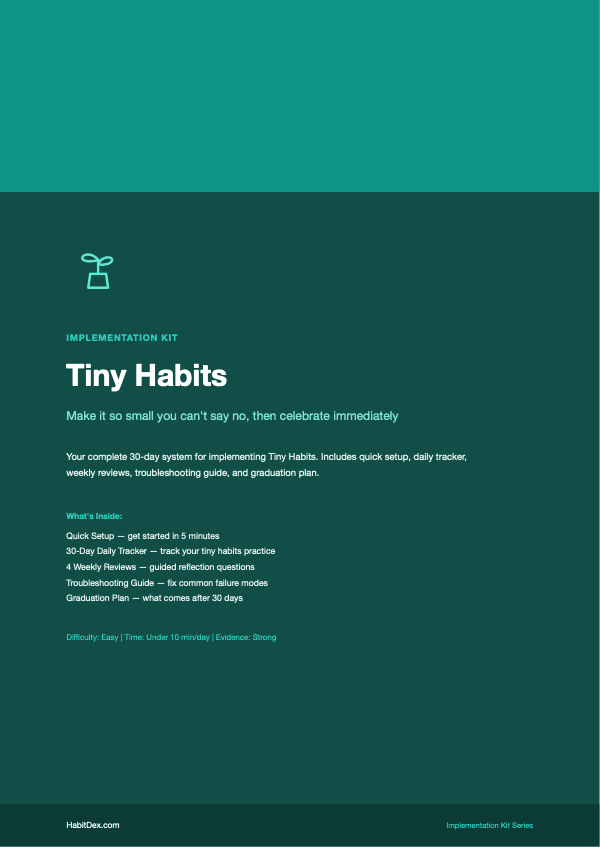 Start-Tiny Kit — PDF cover page
